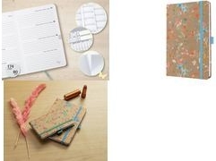 Sigel Wochenagenda Pure Green Floral Blume 2026 Mehrfarbig - A5 (J6807)