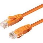 Microconnect MC-UTP6A075O. Kabellänge: 7,5 m, Kabelstandard: Cat6a, Kabelschirmung: U/UTP (UTP), Anschluss 1: RJ-45, Anschluss 2: RJ-45, Beschichtung Steckerkontakte: Gold, Datenübertragungsrate: 10000 Mbit/s (MC-UTP6A075O)