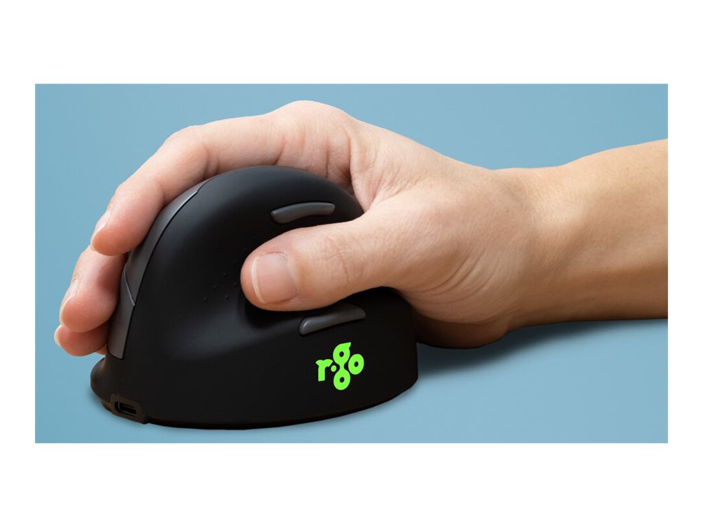 R-Go Tools R-Go Ergonomische Maus HE Break Bluetooth 5.0 Schwarz