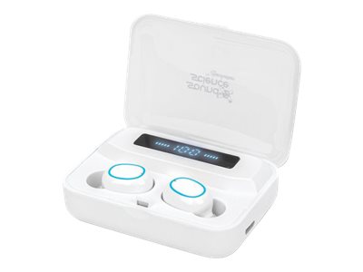 Manhattan Sound Science 180399 True Wireless In-Ear Kopfhörer Bluetooth Weiß