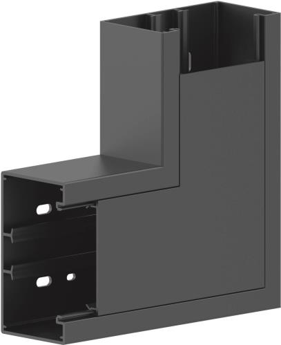 GGK Flachwinkel BR 60x110/80-9005 PVCGehrungsformteil schwarz 12745 (12745)