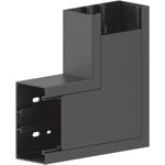GGK Flachwinkel BR 60x110/80-9005 PVCGehrungsformteil schwarz 12745 (12745)