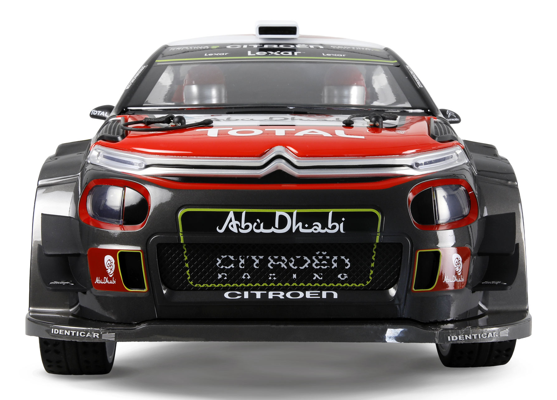 Amewi HyperGo C3 WRC 1:7 RC Rallye Auto Schwarz/Rot
