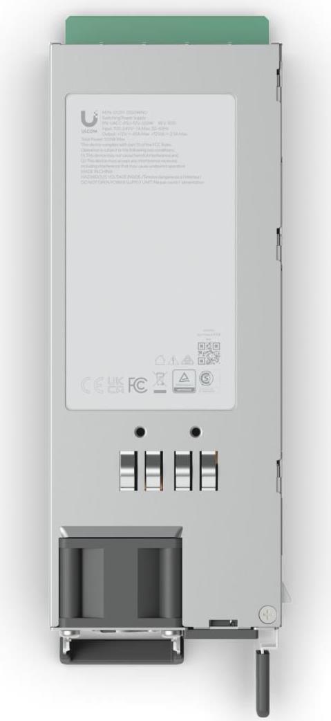 Ubiquiti Replacement hot-swappable Enterprise, Enterprise Aggregation and Enterprise NVR (UACC-PSU-12V-550W-EU)