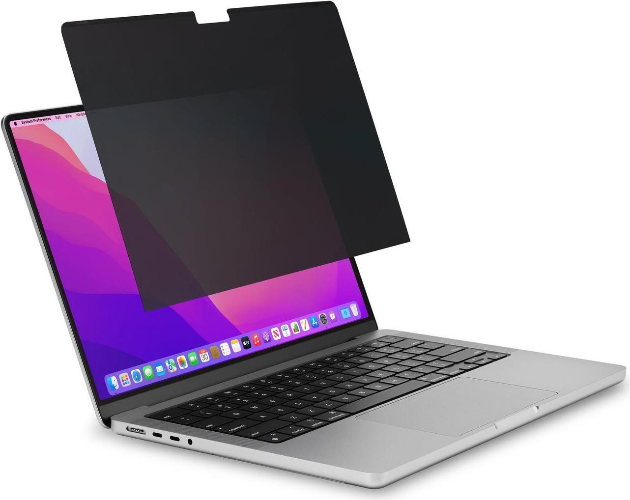 Kensington MagPro Elite Magnetischer Blickschutzfilter für MacBook Pro 14" Schwarz