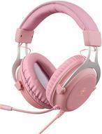 Deltaco GAM-030-P Kopfhörer & Headset Kabelgebunden Kopfband Gaming USB Typ-A Pink (GAM-030-P)