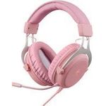 Deltaco GAM-030-P Kopfhörer & Headset Kabelgebunden Kopfband Gaming USB Typ-A Pink (GAM-030-P)