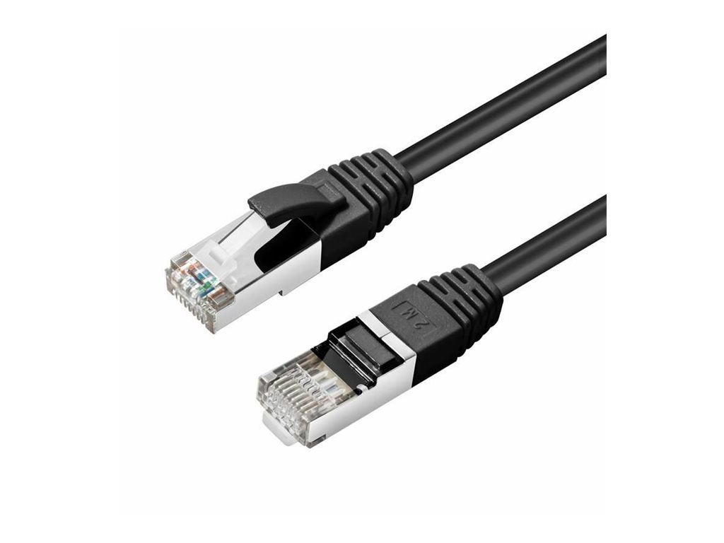 MicroConnect MC-SFTP6A15S Cat6a S/FTP Netzwerkkabel 15 m Schwarz