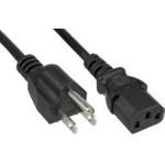 InLine Stromkabel NEMA 1-15 (S) zu power IEC 60320 C13 10 A (16653V)