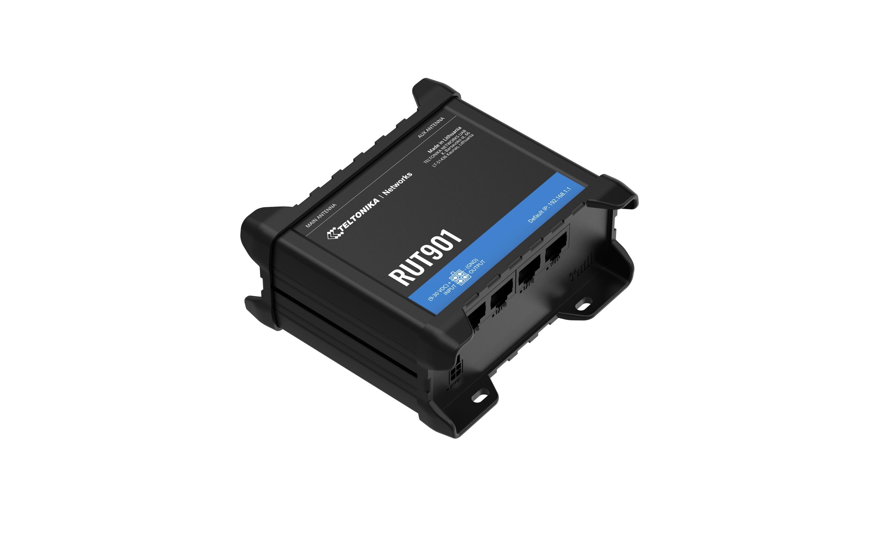 Teltonika RUT901 WLAN-Router 802.11b/g/n Schwarz