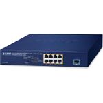 PLANET MGS-910XP Netzwerk-Switch Unmanaged 2.5G Ethernet (100/1000/2500) Power over Ethernet (PoE) Blau (MGS-910XP)