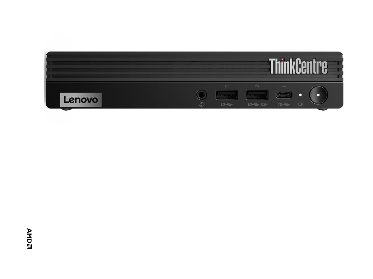 Lenovo ThinkCentre M75q Gen 5 12RQ Mini-PC AMD Ryzen 5 Pro 8500GE 16 GB RAM 512 GB SSD Schwarz