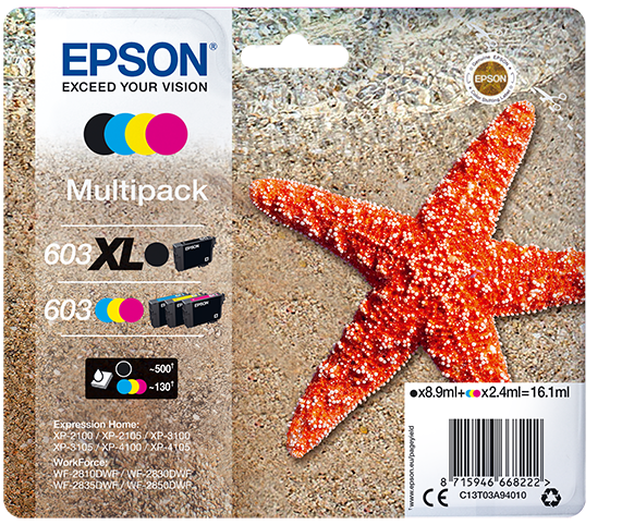 Epson 603 Multipack (C13T03A94010)
