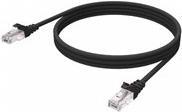 Vision 1m Black CAT6 UTP cable (TC 1MCAT6/BL)