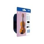 Brother LC-127XL Tintenpatrone schwarz hohe Kapazität 2 x 1.200 pages 2er-Pack Blister (LC-127XLBKBP2)