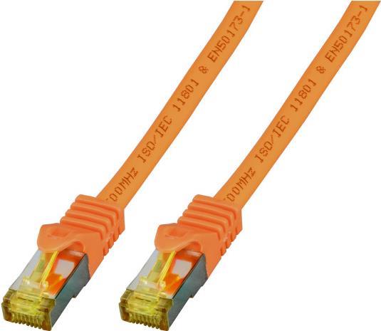 EFB-Elektronik RJ45 Patchkabel Cat.6A S/FTP LSZHCat.7 Rohkabel orange 25m Hersteller: EFB Elektronik (MK7001.25O)