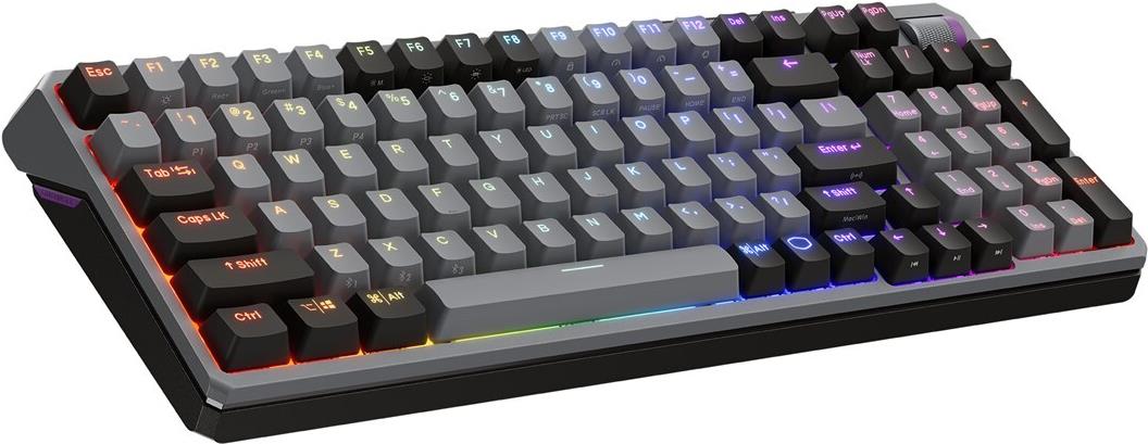 Cooler Master MK770 Tastatur Gaming USB + RF Wireless + Bluetooth QWERTY US Englisch Schwarz - Grau (MK-770-GKKR1-US)