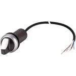 Eaton Wahltaste Drehhebel Schwarz, Weiß 1 x 60 ° Drehentriegelung C22-WRK-K01-P62 1 St. (186166)