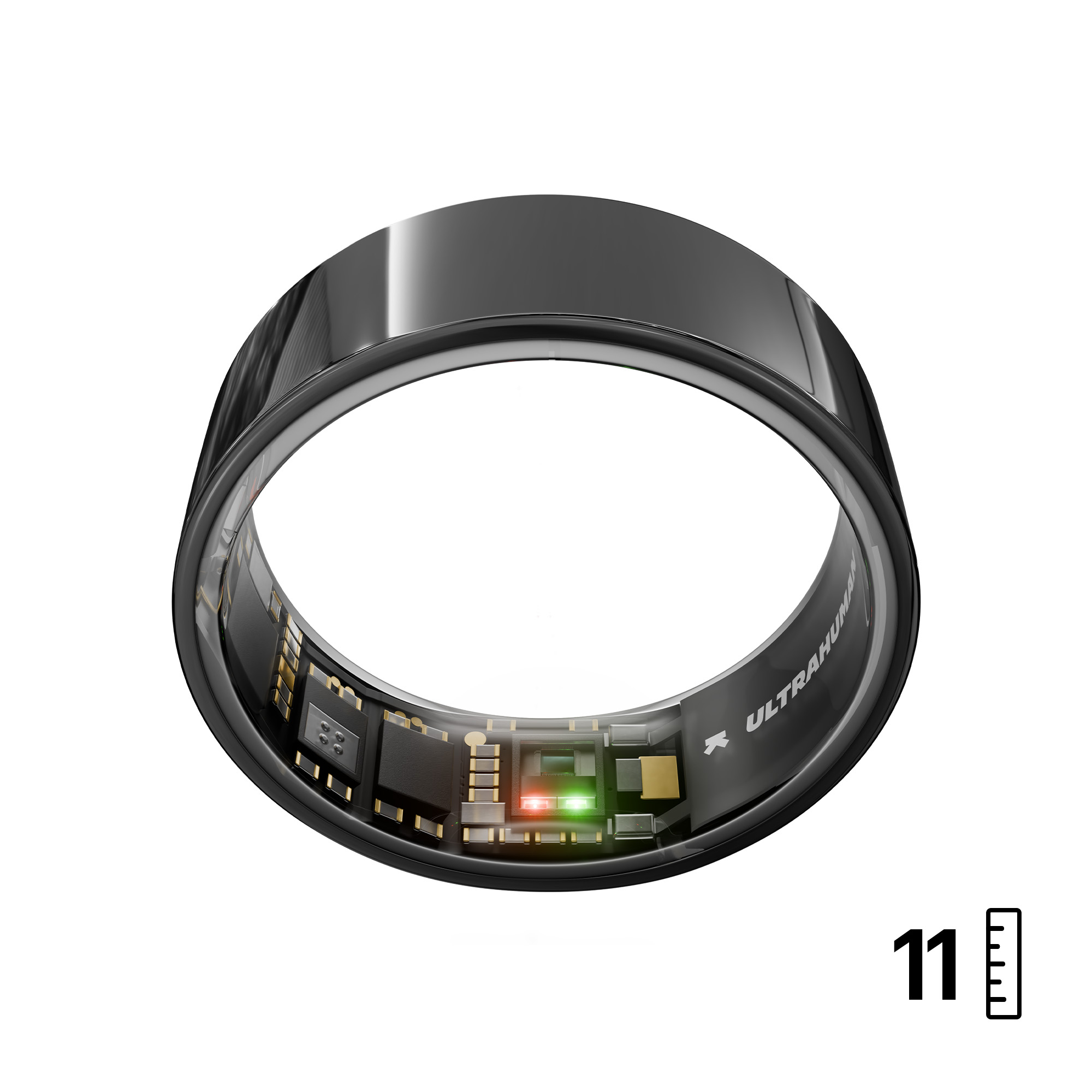 Ultrahuman Ring Air Smart Ring Größe 11 Aster Black