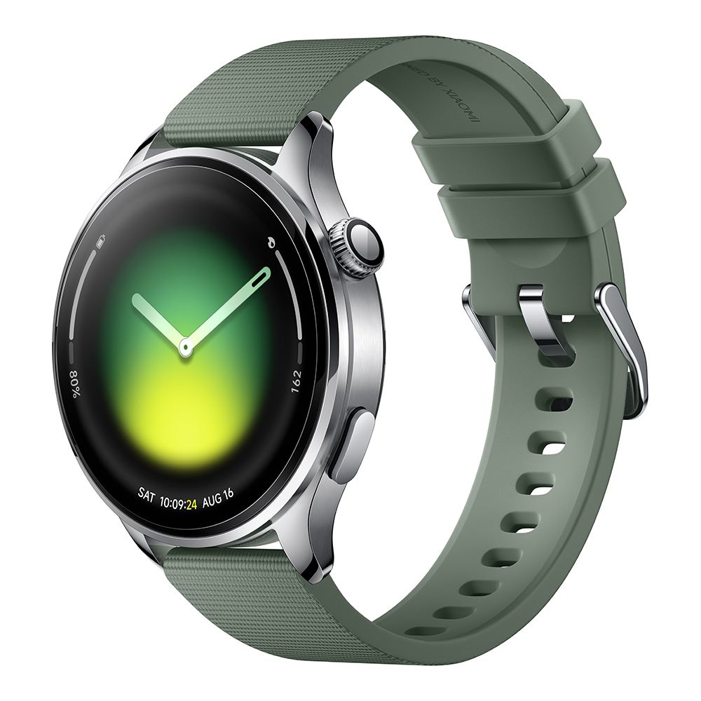 Xiaomi Watch 5 Smartwatch Grün 1.54" AMOLED Wear OS GNSS 930 mAh 6 Tage Akku