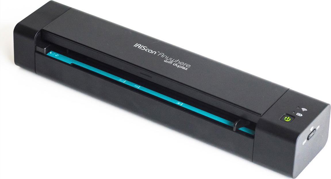 I.R.I.S. IRIScan Anywhere 6 Wifi Duplex Tragbarer Dokumentenscanner 1200 dpi Schwarz
