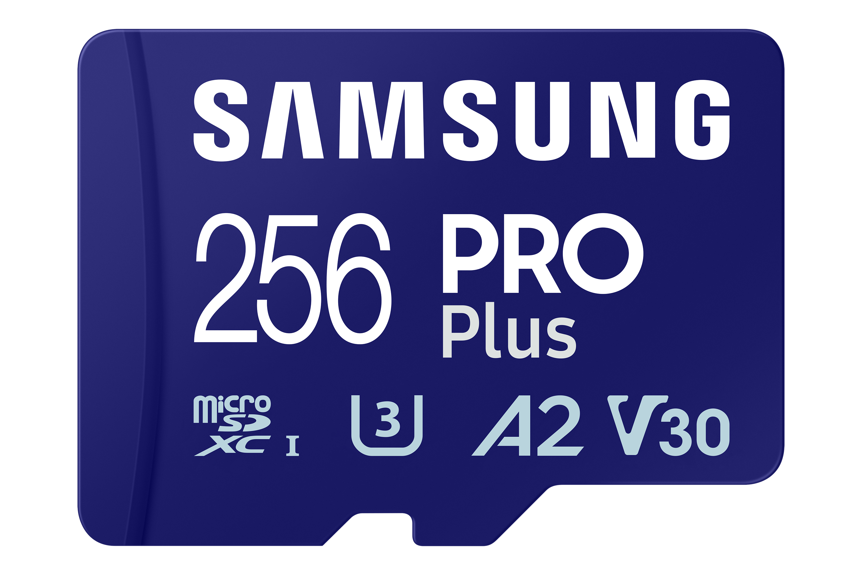 Samsung PRO Plus 256 GB microSDXC UHS-I U3 180 MB/s 130 MB/s Blau