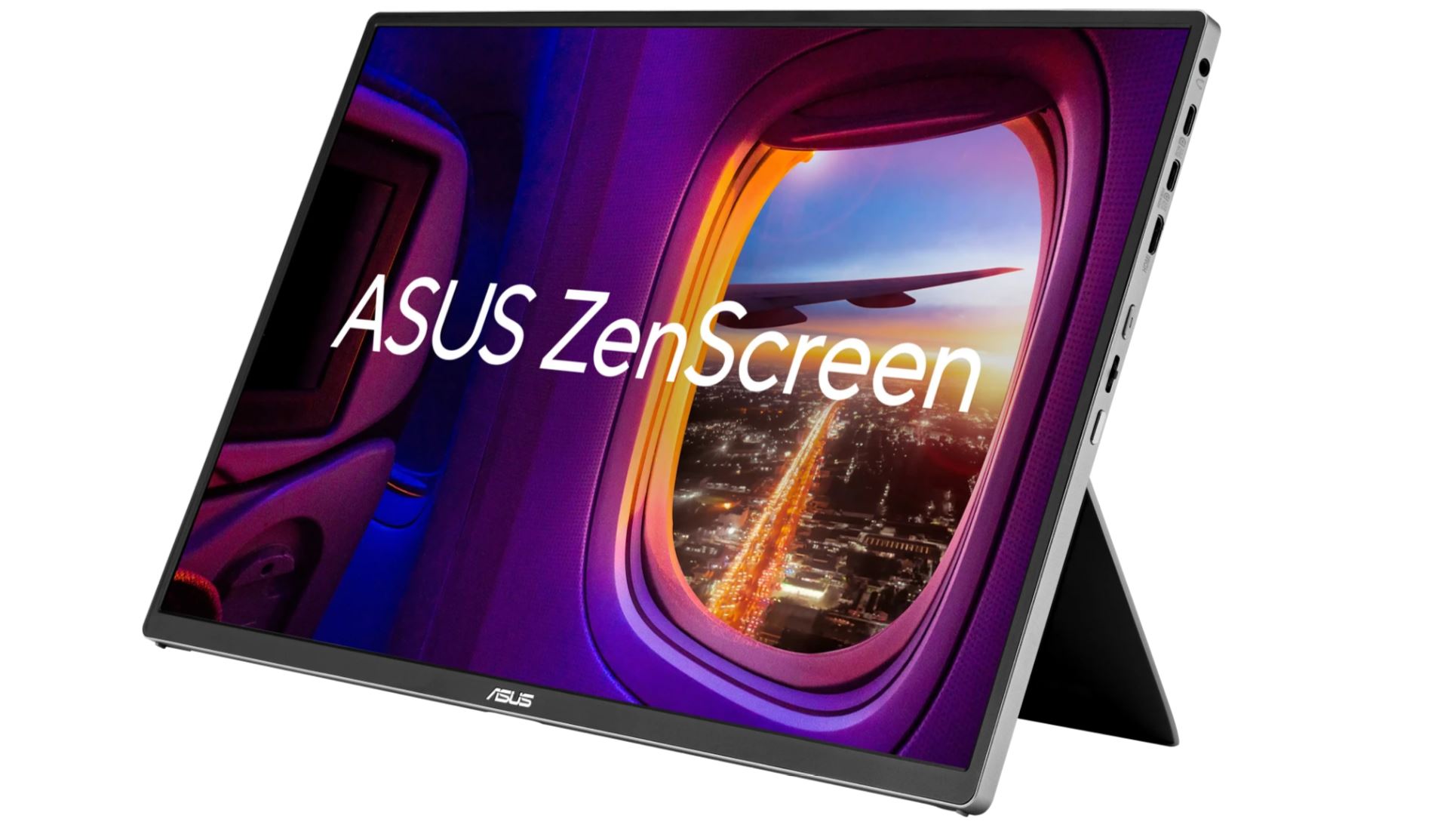 ASUS ZenScreen OLED MQ16FC 40,6 cm (16") WUXGA OLED Portable Monitor Silber
