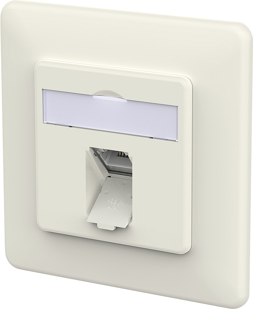 METZ CONNECT RJ45 Anschlussdose LSA++ reinweiß 130E371002-I (130E371002-I)