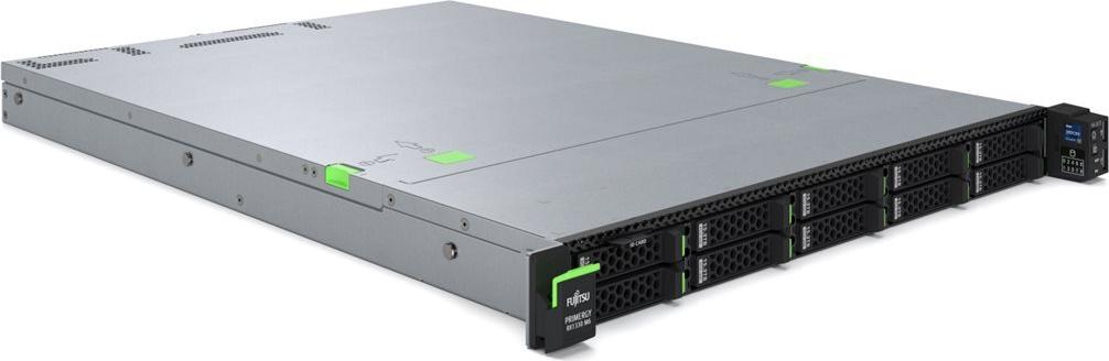 Fsas Technologies PRIMERGY RX1330 M6 1U Rack-Server Intel Xeon 6333P 32 GB RAM 4x 2,5" SFF 2x 500W iRMC
