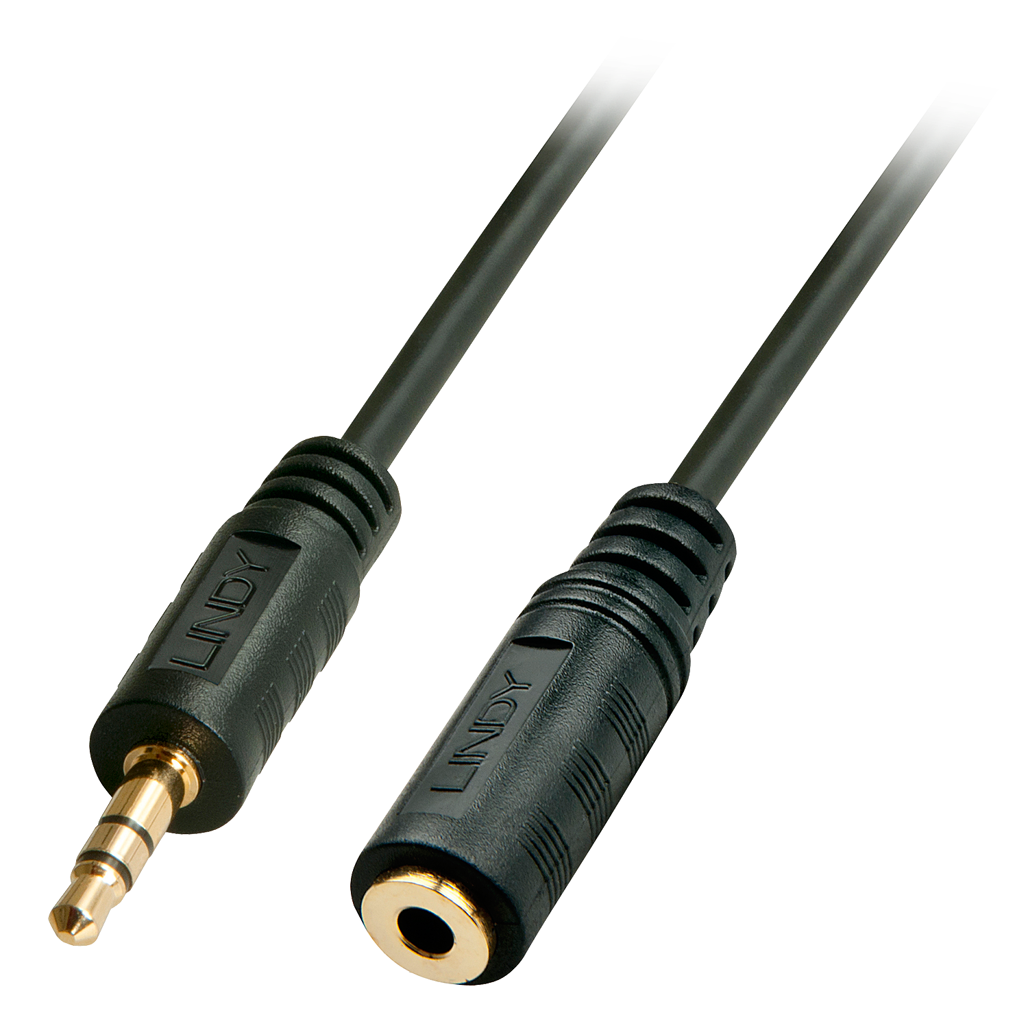 LINDY Premium - Audioverlängerungskabel - stereo mini jack (M) bis stereo mini jack (W) - 5,0m - abg