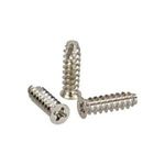 100er Pack Lüfterschraube, InLine®, 5x16mm, vernickelt (33371N)