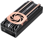 Graugear Externes USB 4.0-Aluminiumgehäuse mit Lüfter (G-M2U4-40G-F)