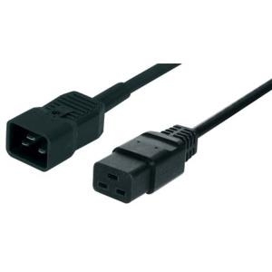 Kaltgeräteverlängerungskabel 16 A, 5,0 m z. B. zum Anschluss von USVs mit höherer Leistung (35016)