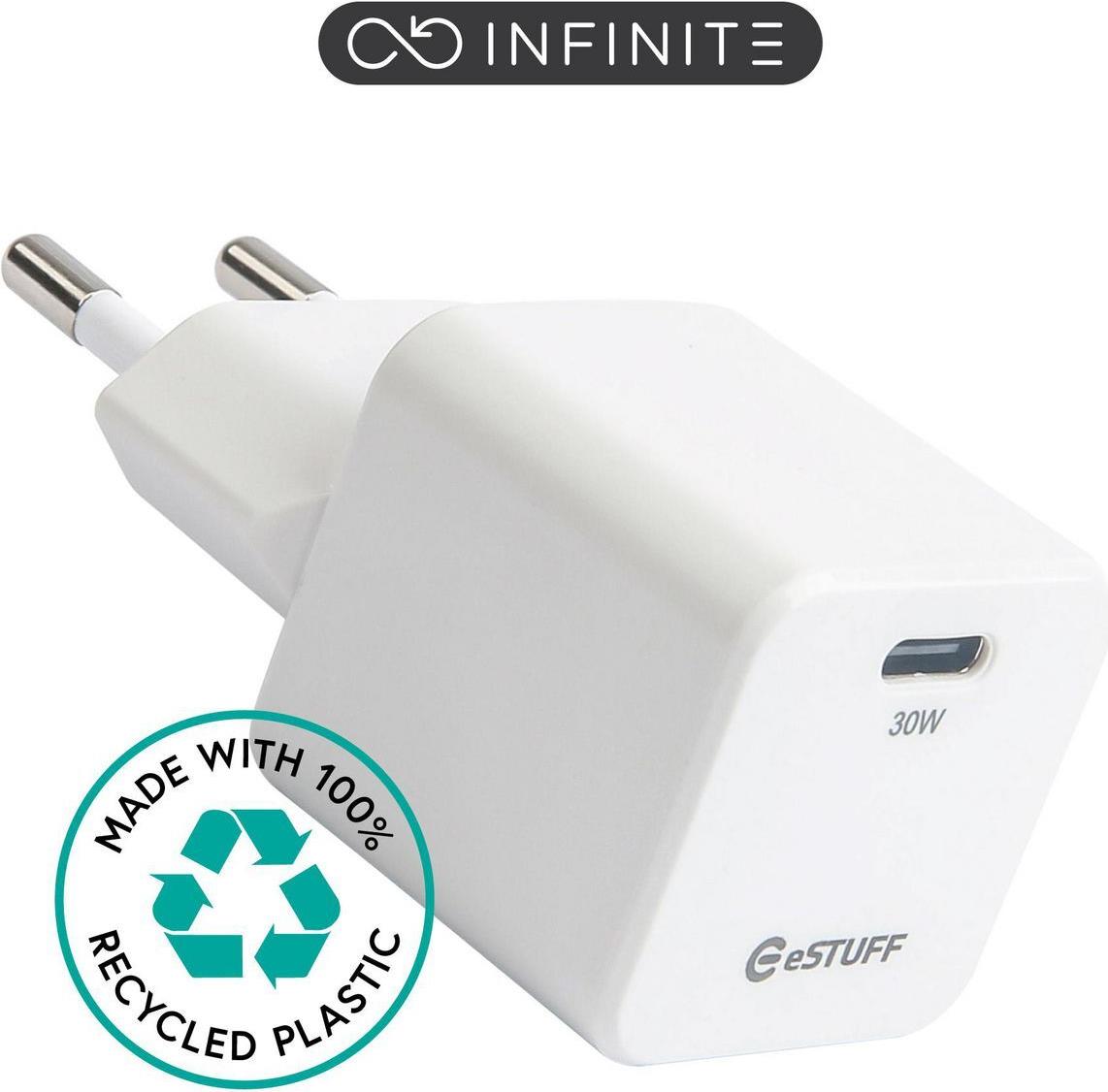 eSTUFF INFINITE USB-C Charger EU PD (ES637027-BULK)