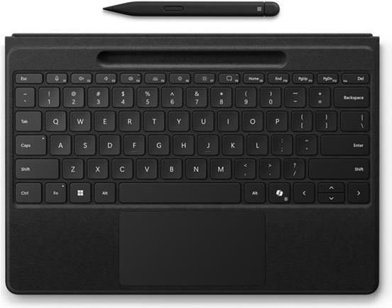 Microsoft SrPro Flex KeybWSlimPen AZBE BLACK - Tastatur (Y8U-00007)