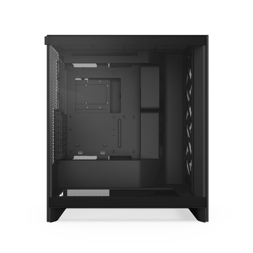 NZXT H7 Flow RGB Midi Tower Gehäuse E-ATX Tempered Glass Mattschwarz