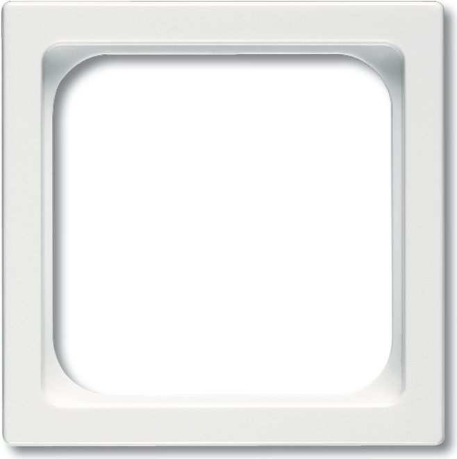 Busch-Jaeger 1746/10-84. Produktfarbe: Weiß, Markenkompatibilität: Busch-Jaeger, Design: Schraubenlos. Breite: 63 mm, Höhe: 63 mm, Fensterabmessungen (BxH): 51 x 51 mm (1710-0-3522)