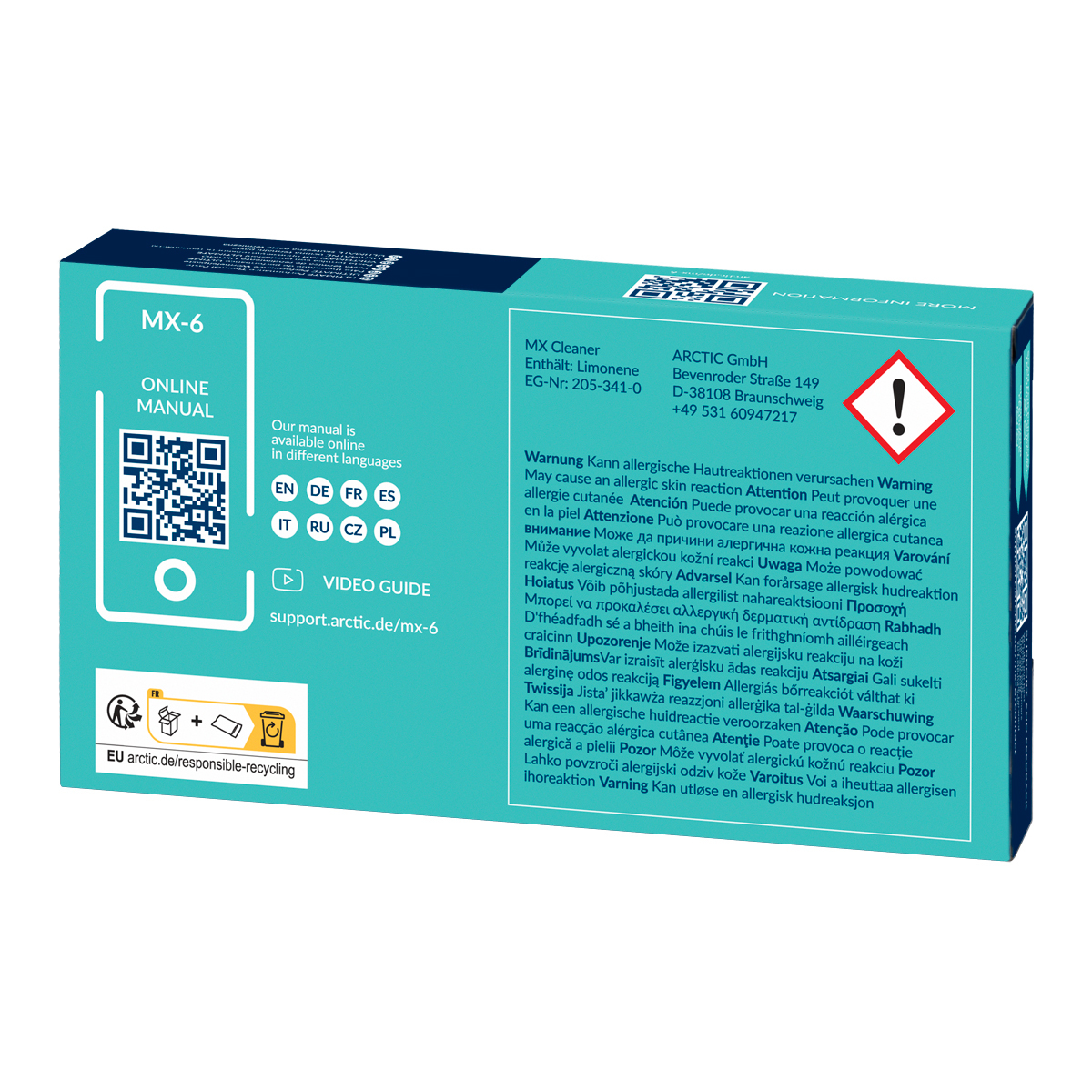 Arctic MX-6 Wärmeleitpaste 4 g Grau