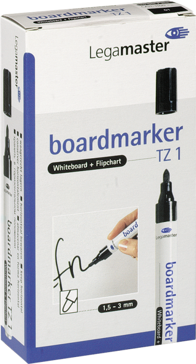 Legamaster TZ1 Boardmarker schwarz (7-110001)