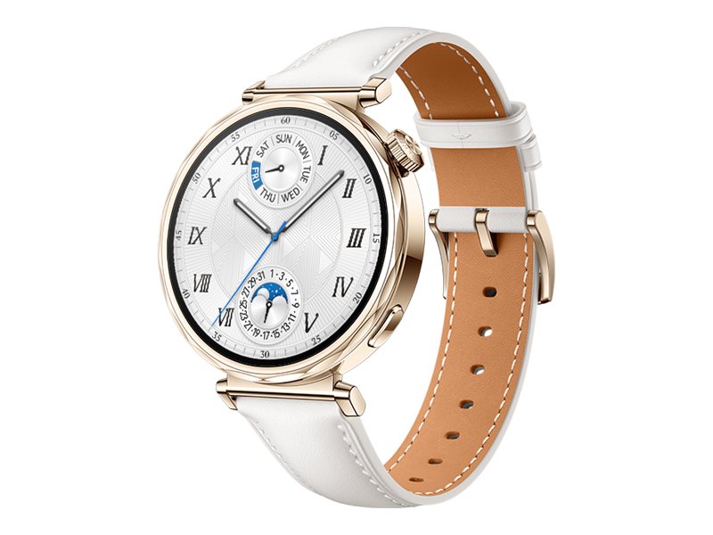 Huawei Watch GT 5 41 mm 1.32" AMOLED Edelstahl Weiß