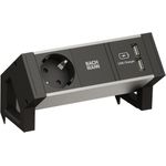 Bachmann DESK 2 ALU BLACK (937.102)