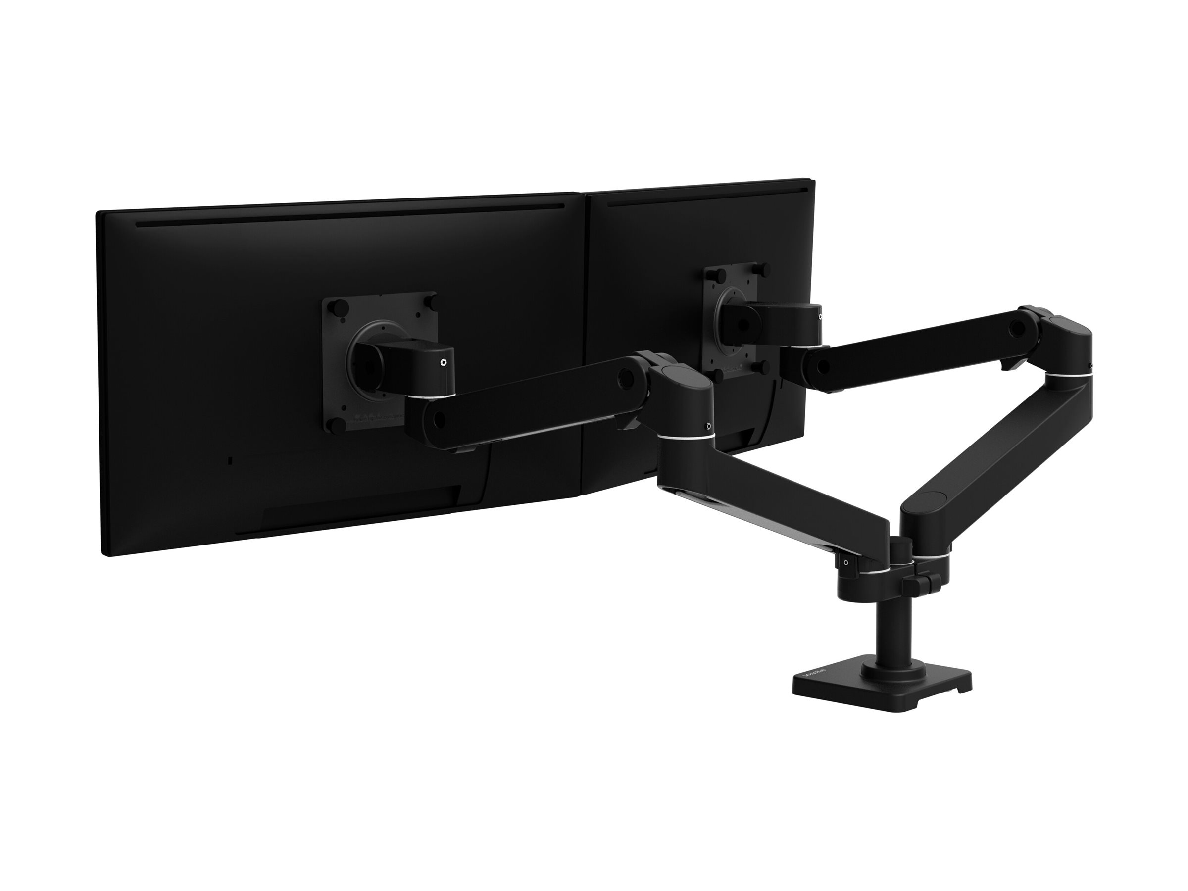Ergotron LX Pro Doppelarm-Befestigungskit für 2 LCD-Displays bis 27" Schwarz