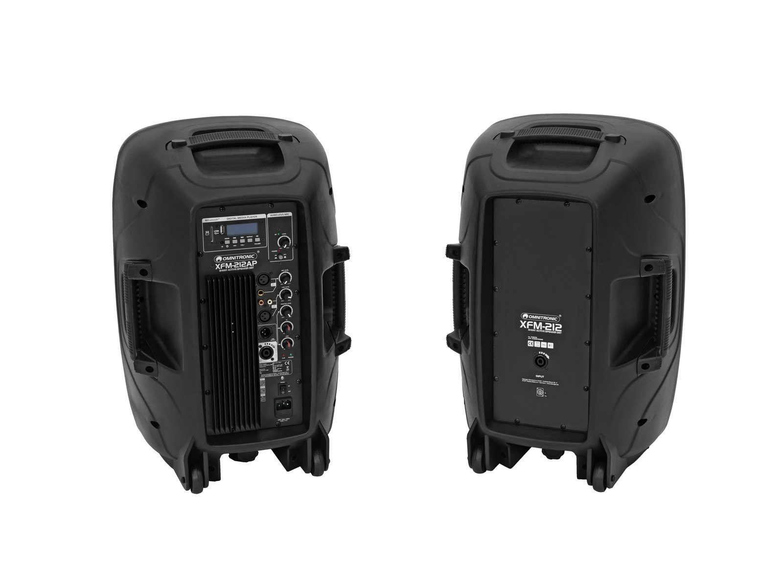 Omnitronic 11038759 2-Wege Aktivlautsprecher 150 W RMS Schwarz