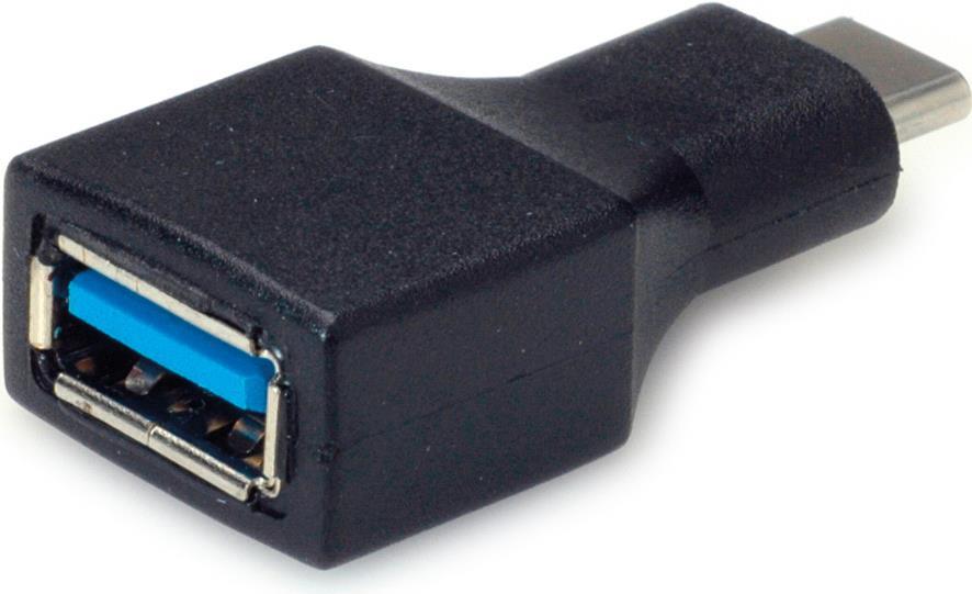Value 12.99.9030 Kabeladapter USB Type C USB Type A Schwarz (12.99.9030)