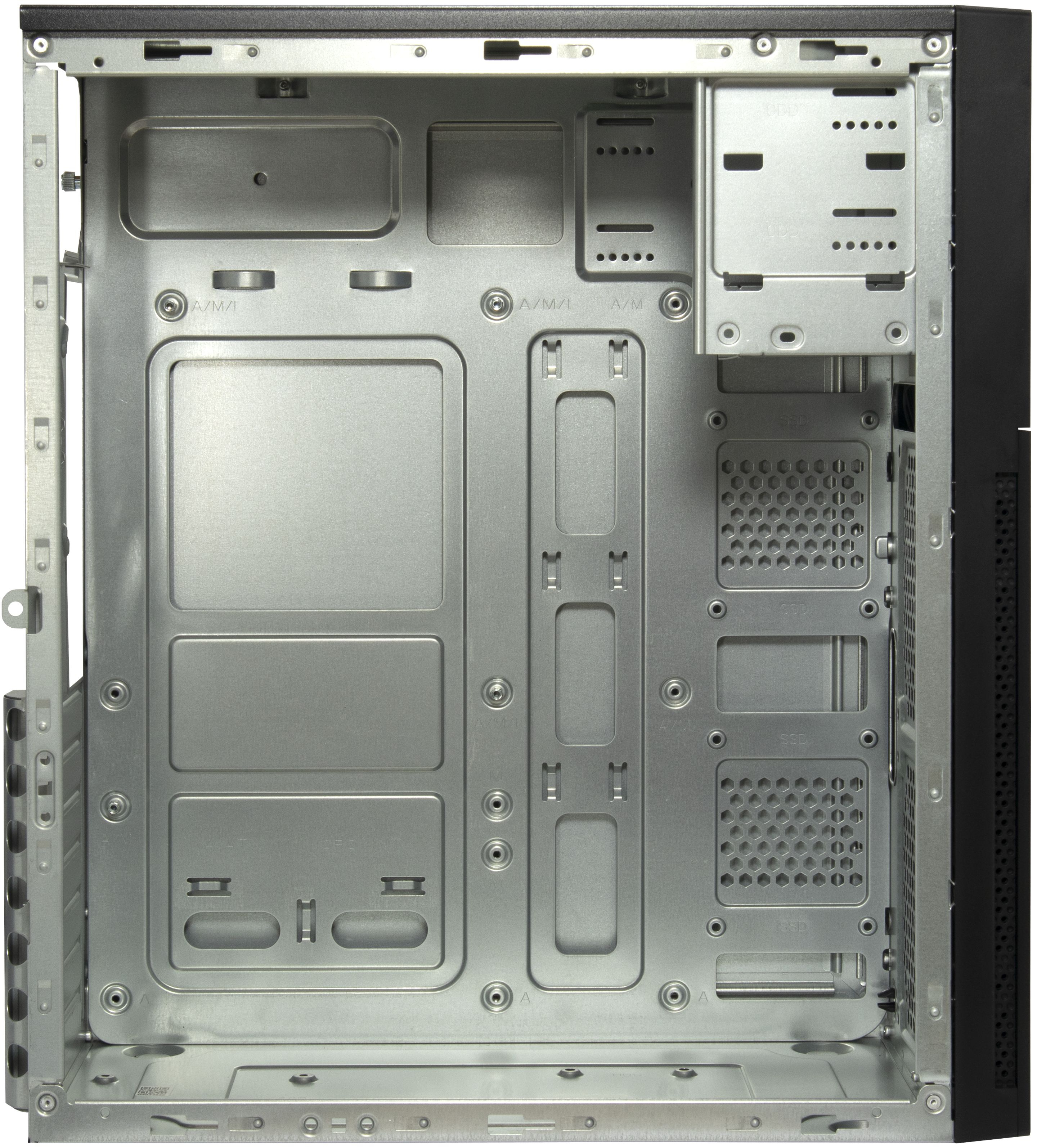 Inter-Tech IT-2815 Linear Midi-Tower Schwarz