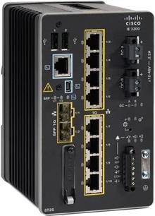 Cisco Catalyst IE-3200-8T2S-E Netzwerk-Switch Managed L2/L3 Gigabit Ethernet (10/100/1000) Schwarz (IE-3200-8T2S-E)