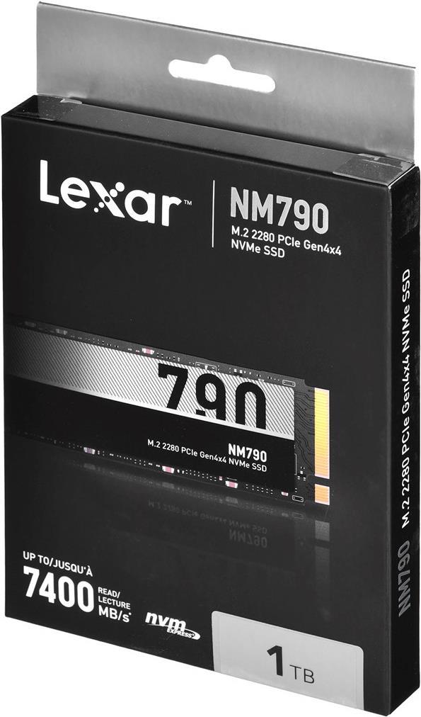 Lexar NM790 SSD 1 TB M.2 2280 PCIe 4.0 x4 NVMe intern