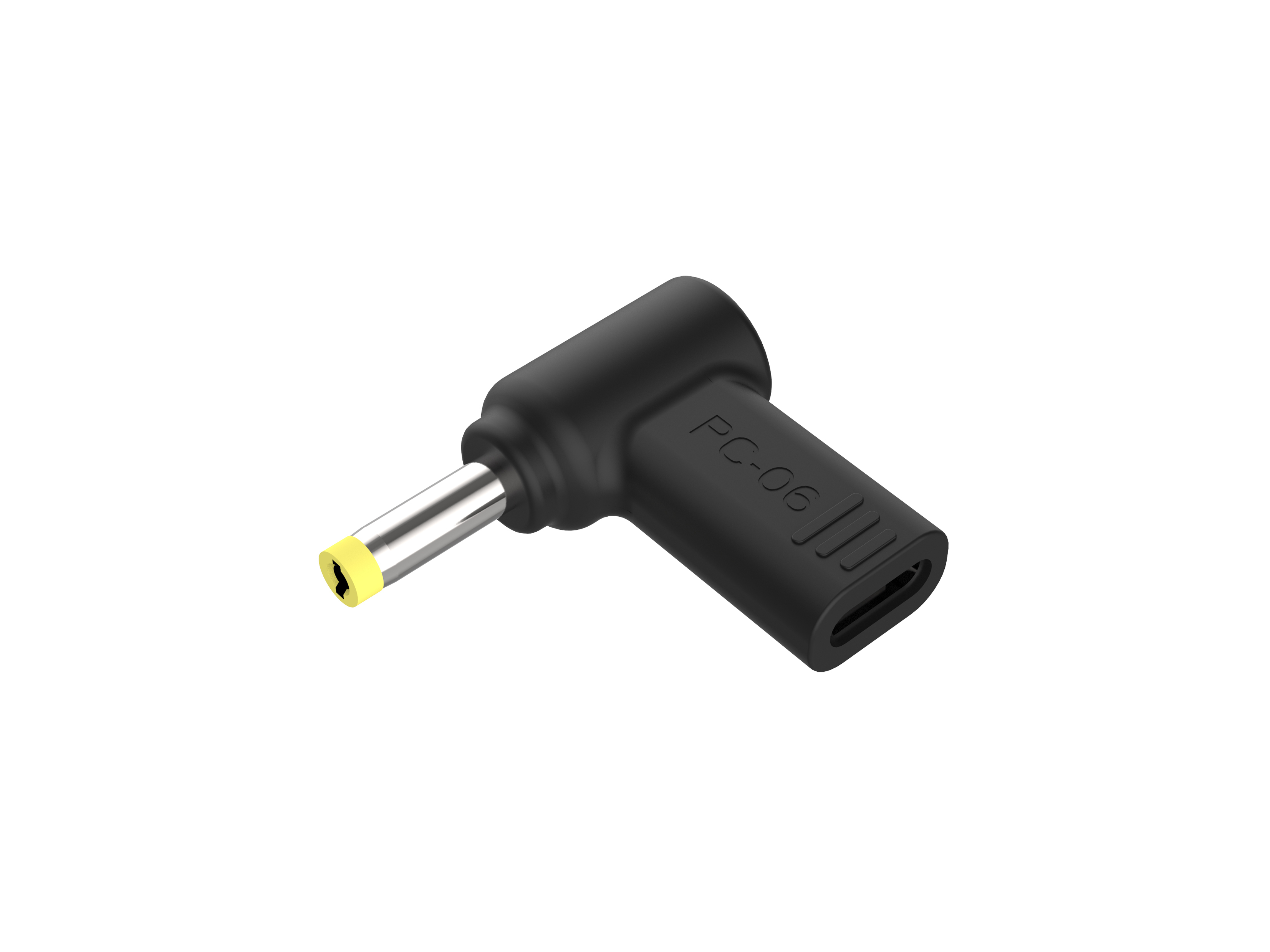 Conceptronic ABBY15PC06 DC-zu-USB-C-Adapter 100 W 4,0 x 1,7 mm Schwarz