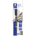Staedtler Lumocolor permanent duo 348 B Permanent-Marker 1 Stück(e) (348 B-9 BK)