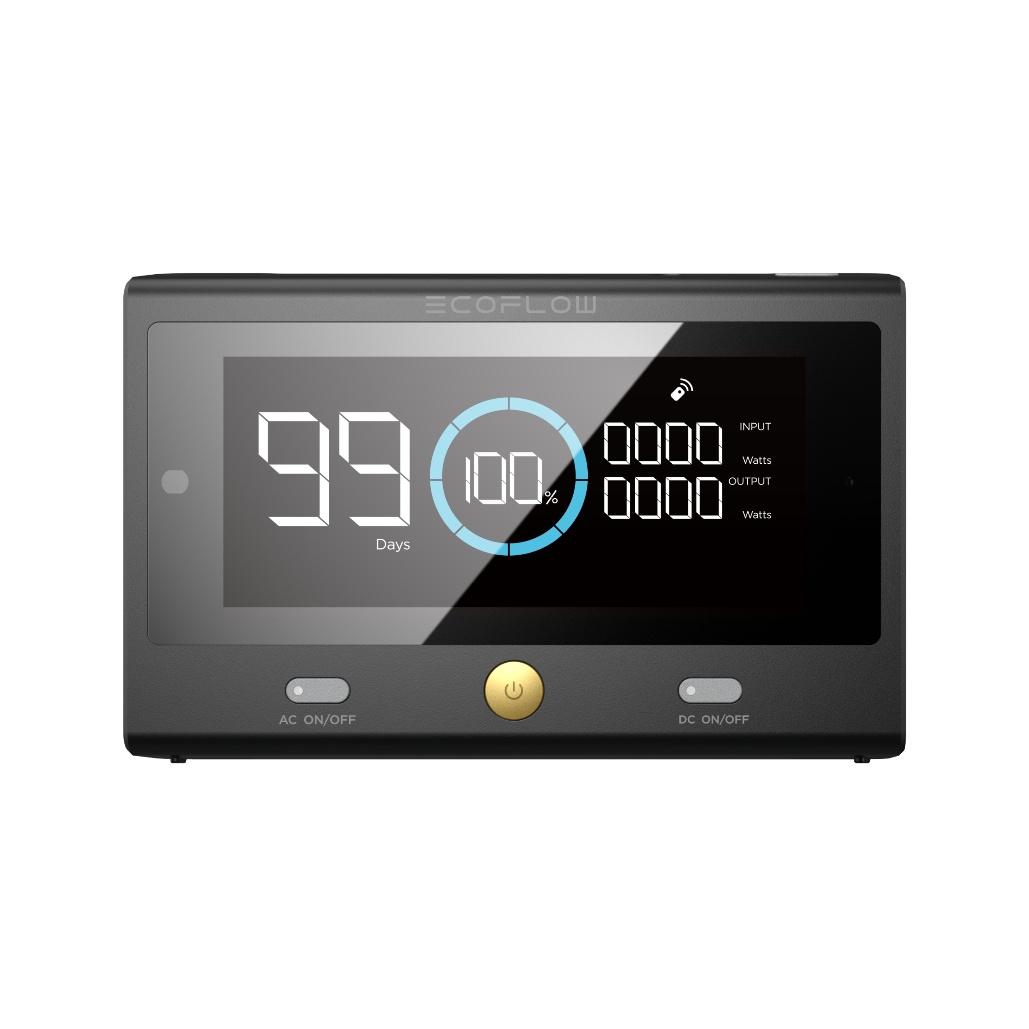 EcoFlow DELTA Pro RC Fernbedienung Bluetooth Schwarz
